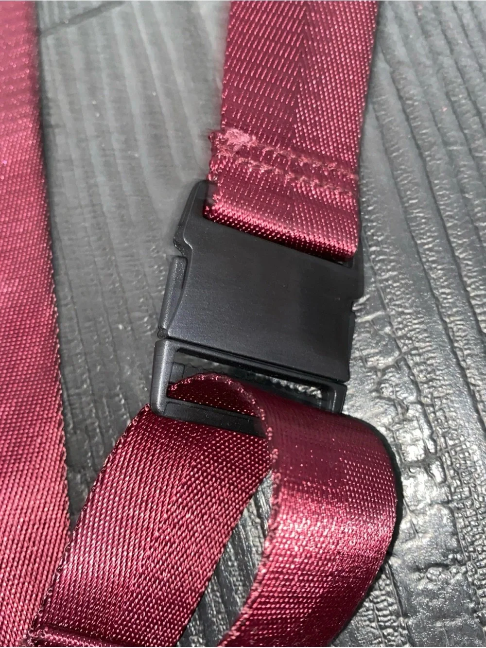 CALIA Carrie Underwood Women's Sling‎ Belt Bag Maroon Burgundy